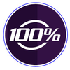 Logo de 100% Banco